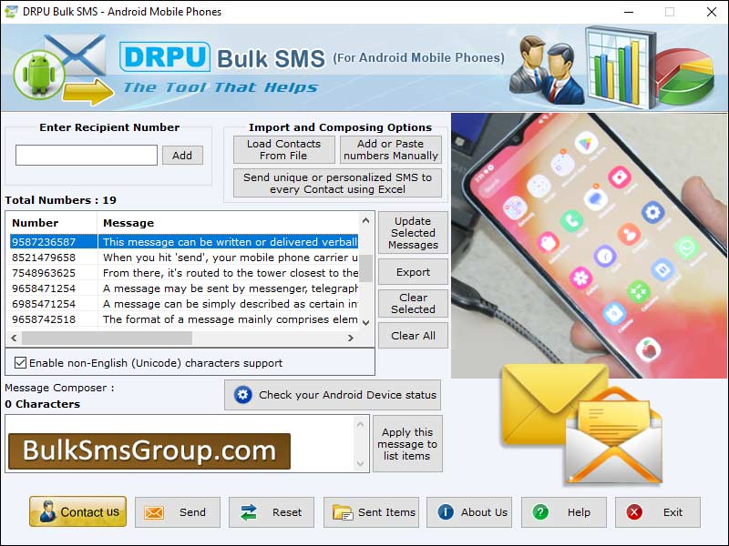 Free Text SMS Android screenshot