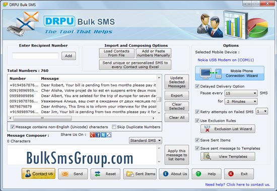 GSM Text Messaging Software 9.0.1.2 full