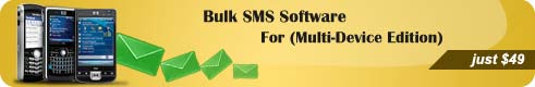 Bulk SMS Software (Multi-Device Edition)