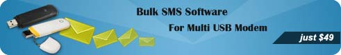 Bulk SMS Software - Multi USB Modem