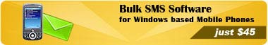 Bulk SMS Software for Windows based Mobile Phones