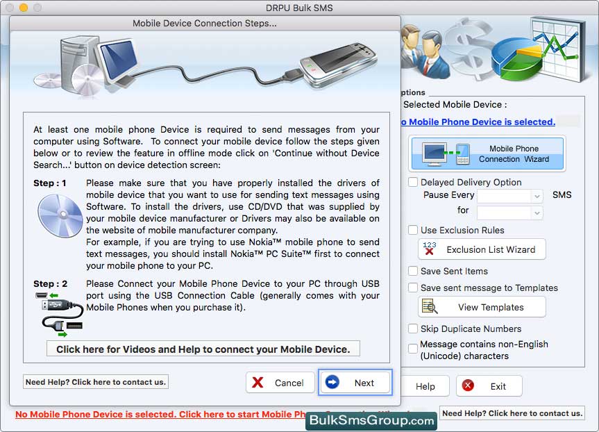 Connect GSM Phone to Mac